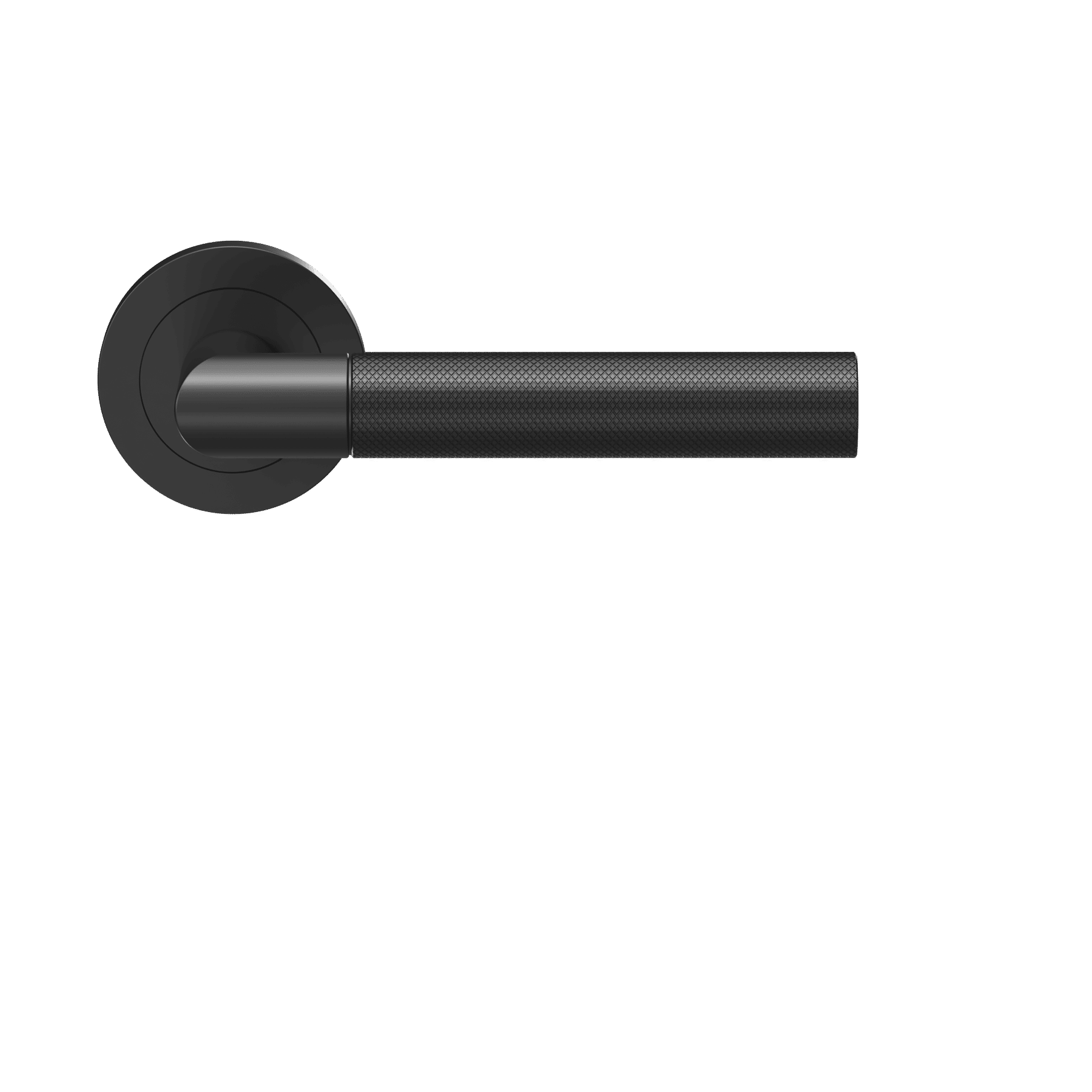 Studio One - Door Handles in Stainless Steel, Black Color